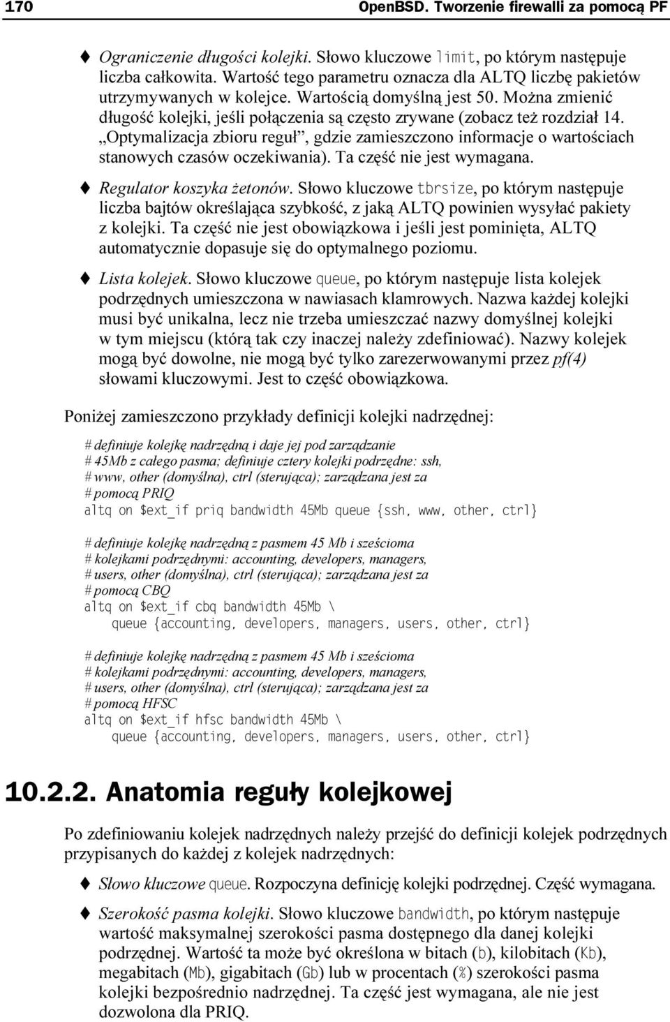 Optymalizacja zbioru reguł, gdzie zamieszczono informacje o wartościach stanowych czasów oczekiwania). Ta część nie jest wymagana. Regulator koszyka żetonów.