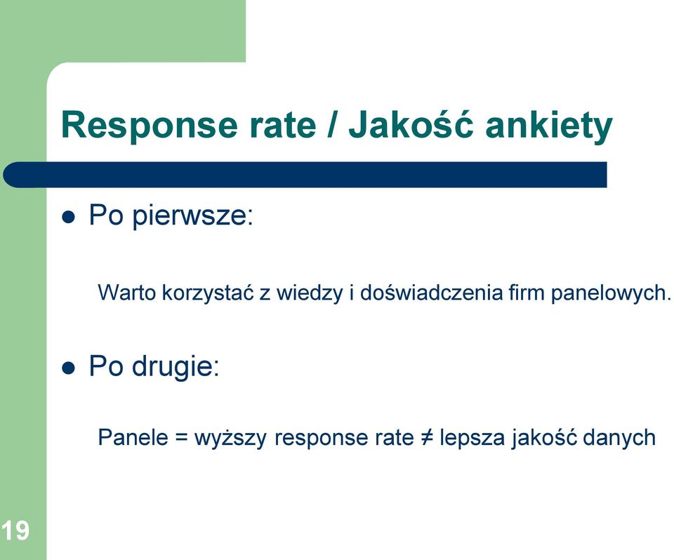 doświadczenia firm panelowych.