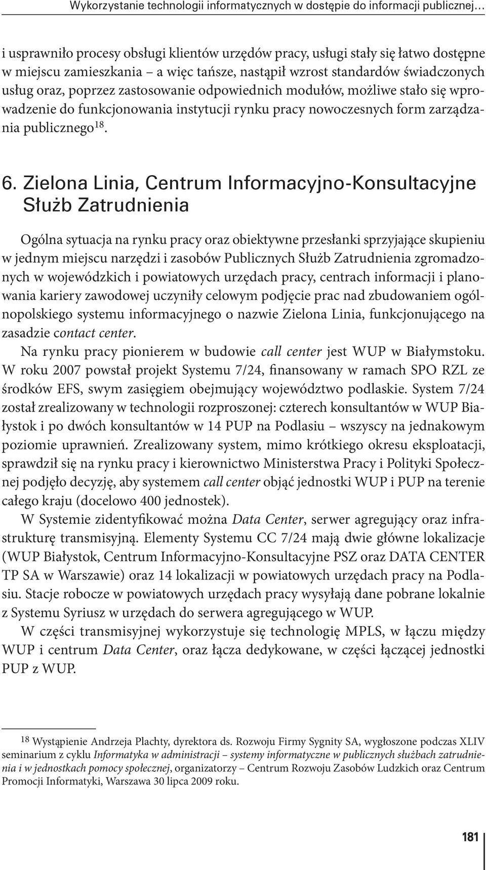 zarządzania publicznego 18. 6.