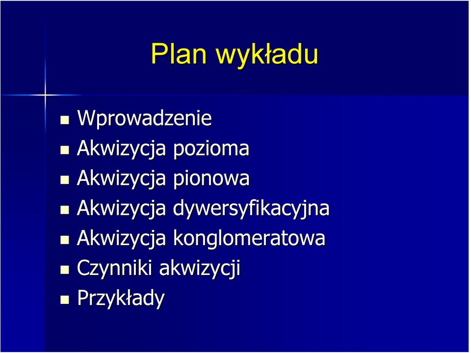 dywersyfikacyjna Akwizycja