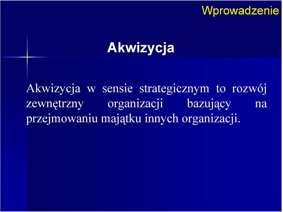 zewnętrzny organizacji bazujący na