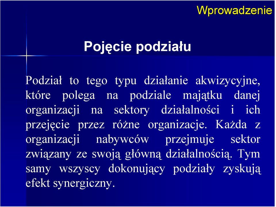 przez różne organizacje.