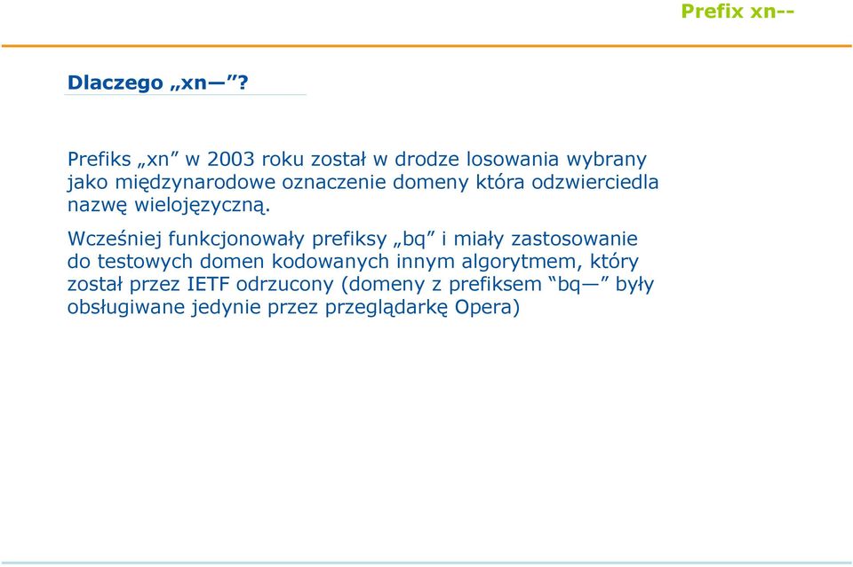 domeny która odzwierciedla nazwę wielojęzyczną.