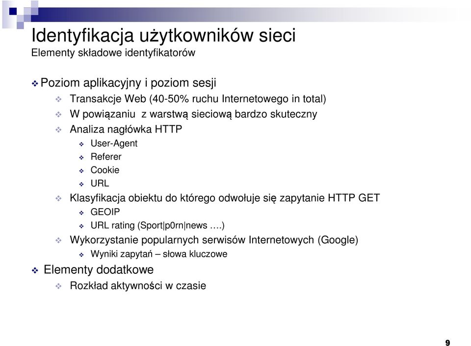 Klasyfikacja obiektu do którego odwołuje się zapytanie HTTP GET GEOIP URL rating (Sport p0rn news.