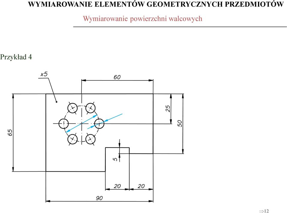 PRZEDMIOTÓW Wymiarowanie