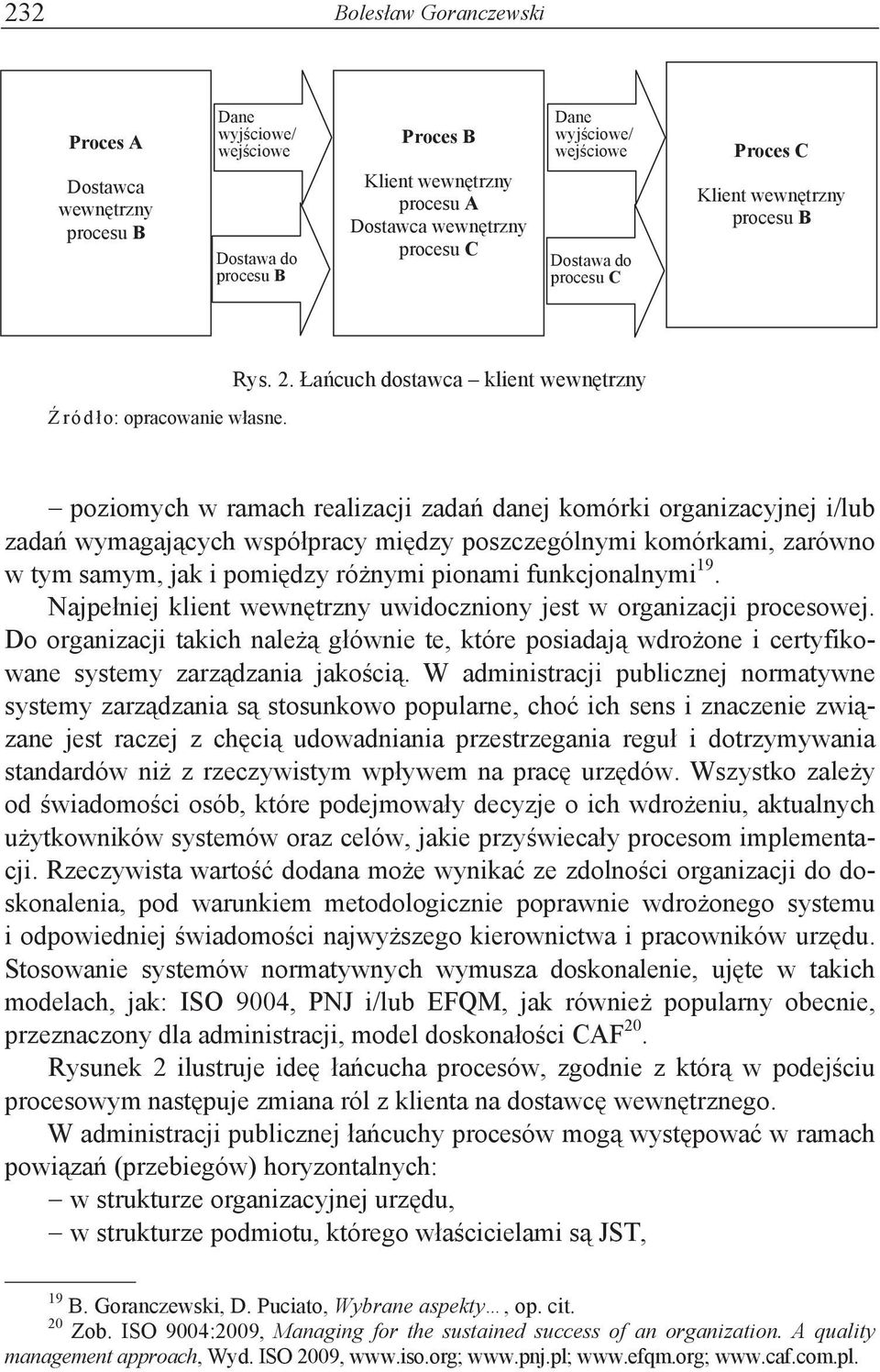 poziomych w ramach realizacji zada' danej komórki organizacyjnej i/lub zada' wymagaj%cych wspó"pracy mi#dzy poszczególnymi komórkami, zarówno w tym samym, jak i pomi#dzy ró!