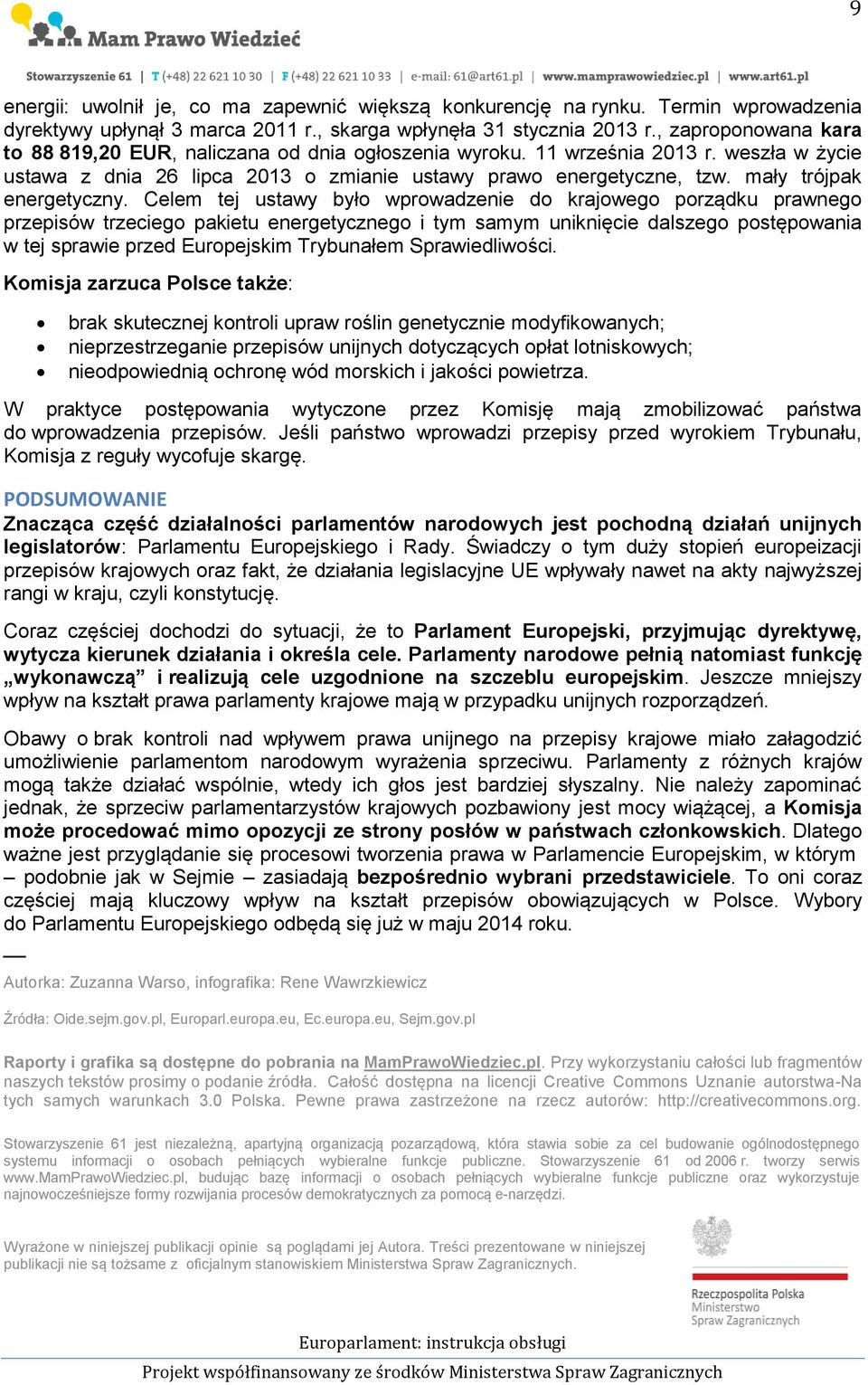 mały trójpak energetyczny.