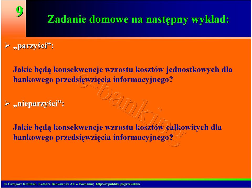 przedsięwzięcia informacyjnego?