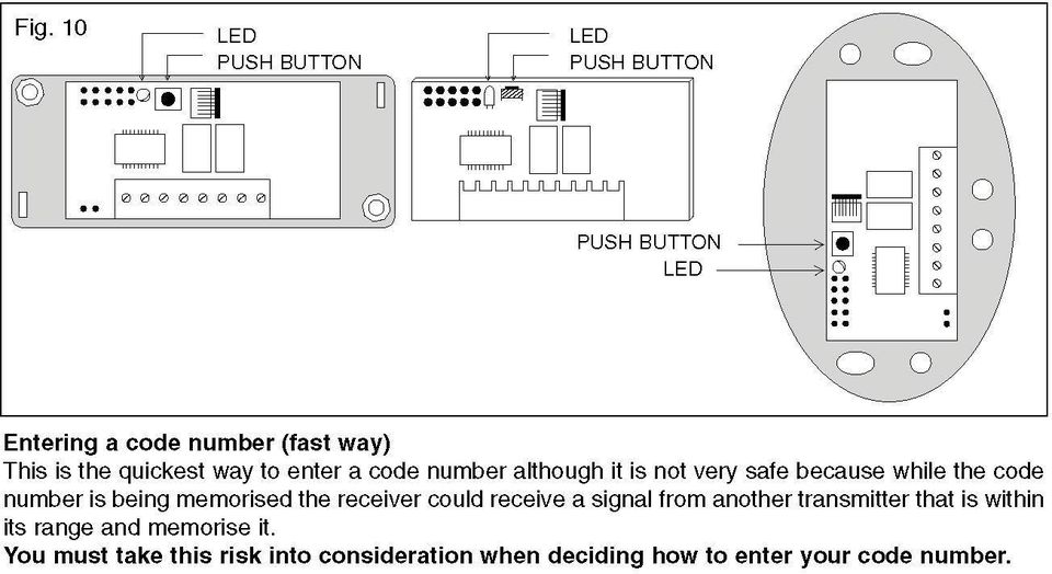 receiver could receive a signal from another transmitter that is within its rangę and