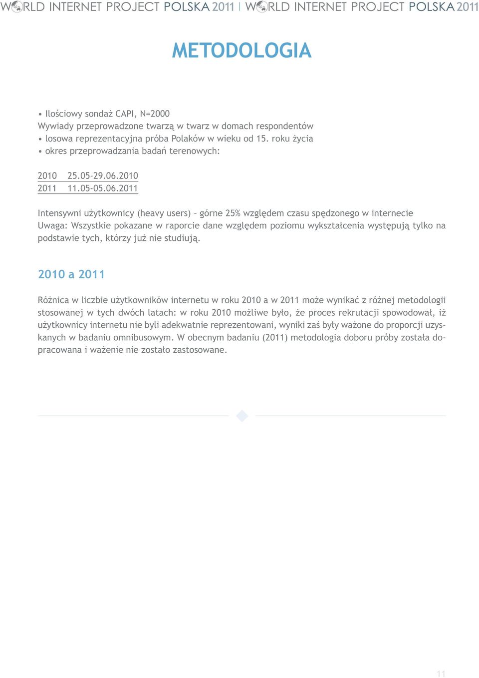 5.05-9.0.00.05-05.0. Intensywni użytkownicy (heavy users) górne 5% względem czasu spędzonego w internecie Uwaga: Wszystkie pokazane w raporcie dane względem poziomu wykształcenia występują tylko na