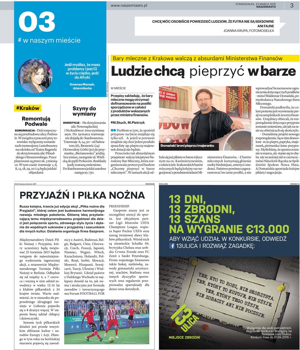 z Krakowa walczą z absurdami Ministerstwa Finansów Ludziechcą pieprzyćwbarze #Kraków Remontują Podwale KOMUNIKACJA Dziś rozpoczyna się przebudowa ulicy Podwale.