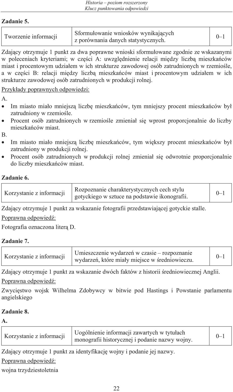 ich strukturze zawodowej osób zatrudnionych w rzemio le, a w cz ci B: relacji mi dzy liczb mieszka ców miast i procentowym udzia em w ich strukturze zawodowej osób zatrudnionych w produkcji rolnej.