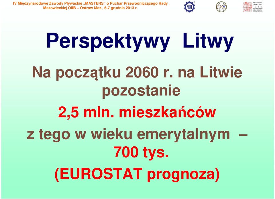 na Litwie pozostanie 2,5 mln.