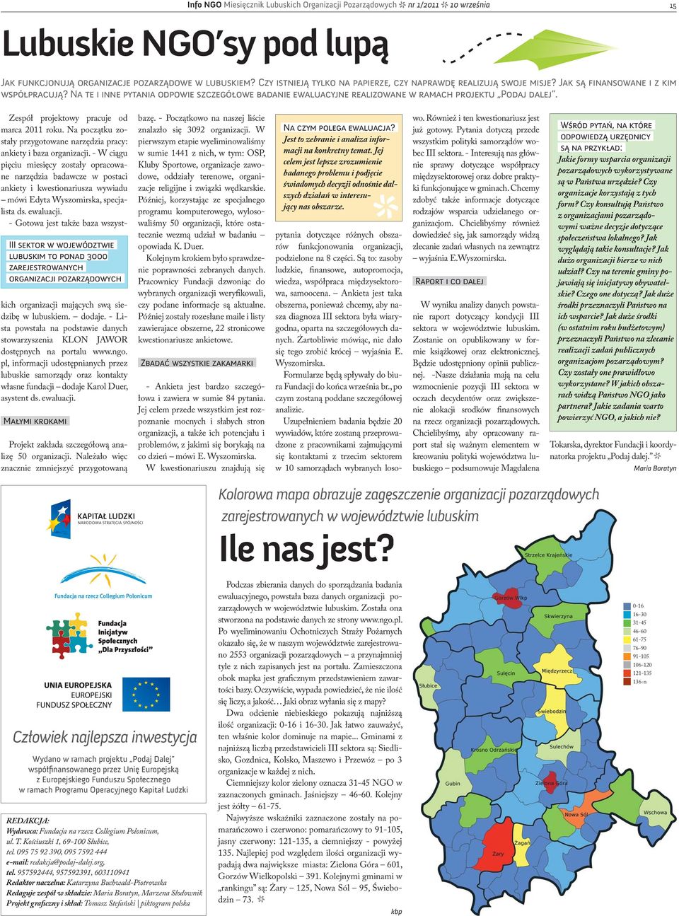 Na te i inne pytania odpowie szczegółowe badanie ewaluacyjne realizowane w ramach projektu Podaj dalej.