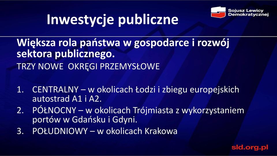 CENTRALNY w okolicach Łodzi i zbiegu europejskich autostrad A1 i A2. 2.