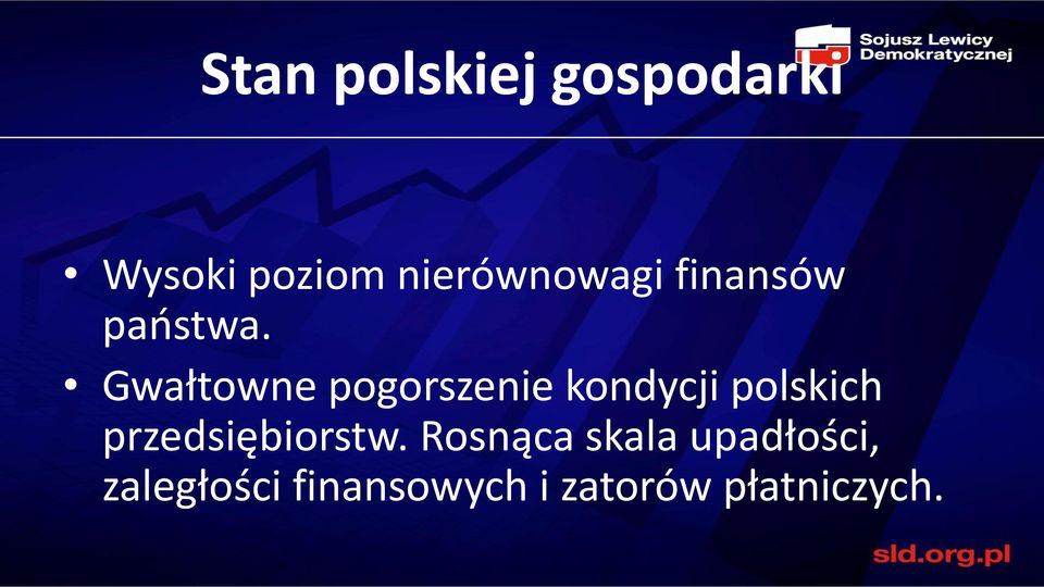 Gwałtowne pogorszenie kondycji polskich