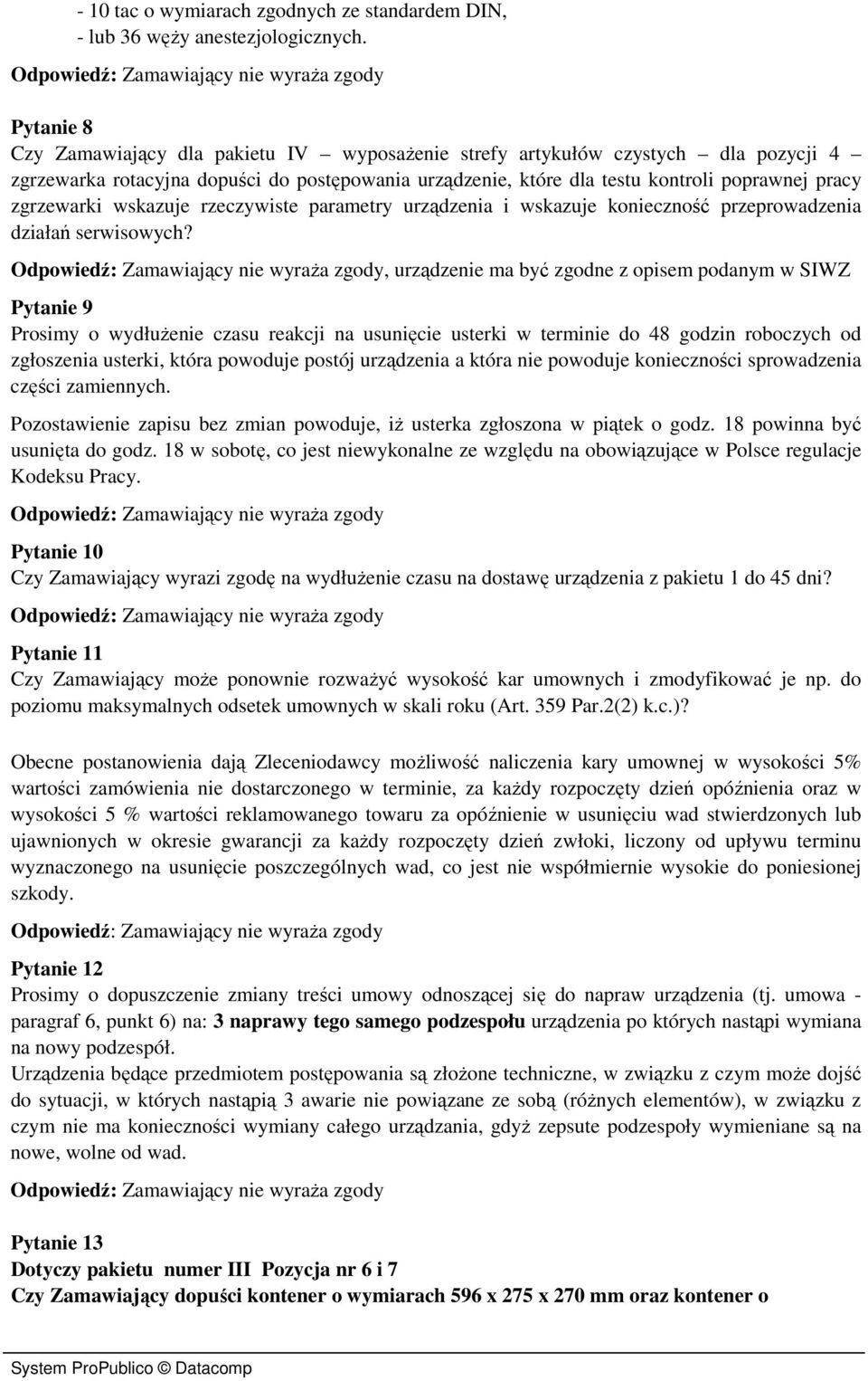 zgrzewarki wskazuje rzeczywiste parametry urządzenia i wskazuje konieczność przeprowadzenia działań serwisowych?