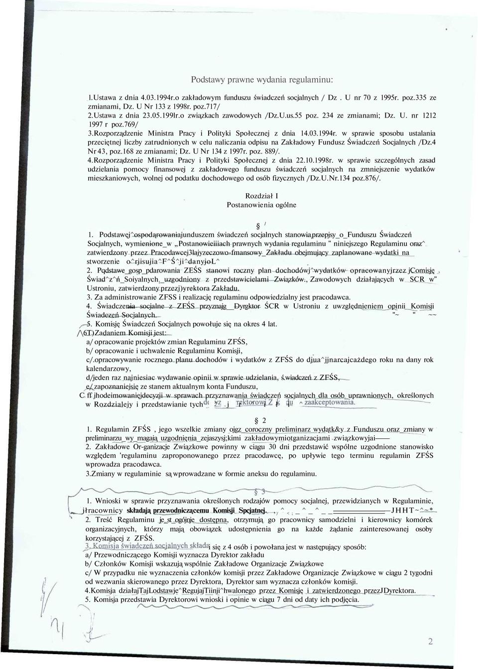 w sprawie sposobu ustalania przeciętnej liczby zatrudnionych w celu naliczania odpisu na Zakładowy Fundusz Świadczeń Socjalnych /Dz.4 Nr 43