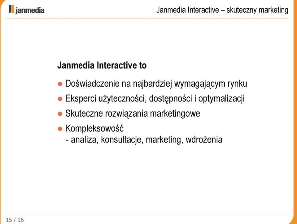 optymalizacji Skuteczne rozwiązania marketingowe