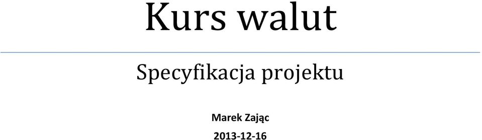 projektu