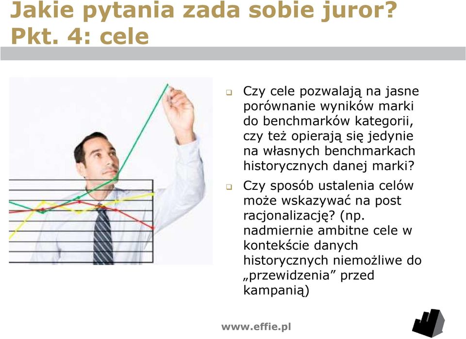 opierają się jedynie na własnych benchmarkach historycznych danej marki?