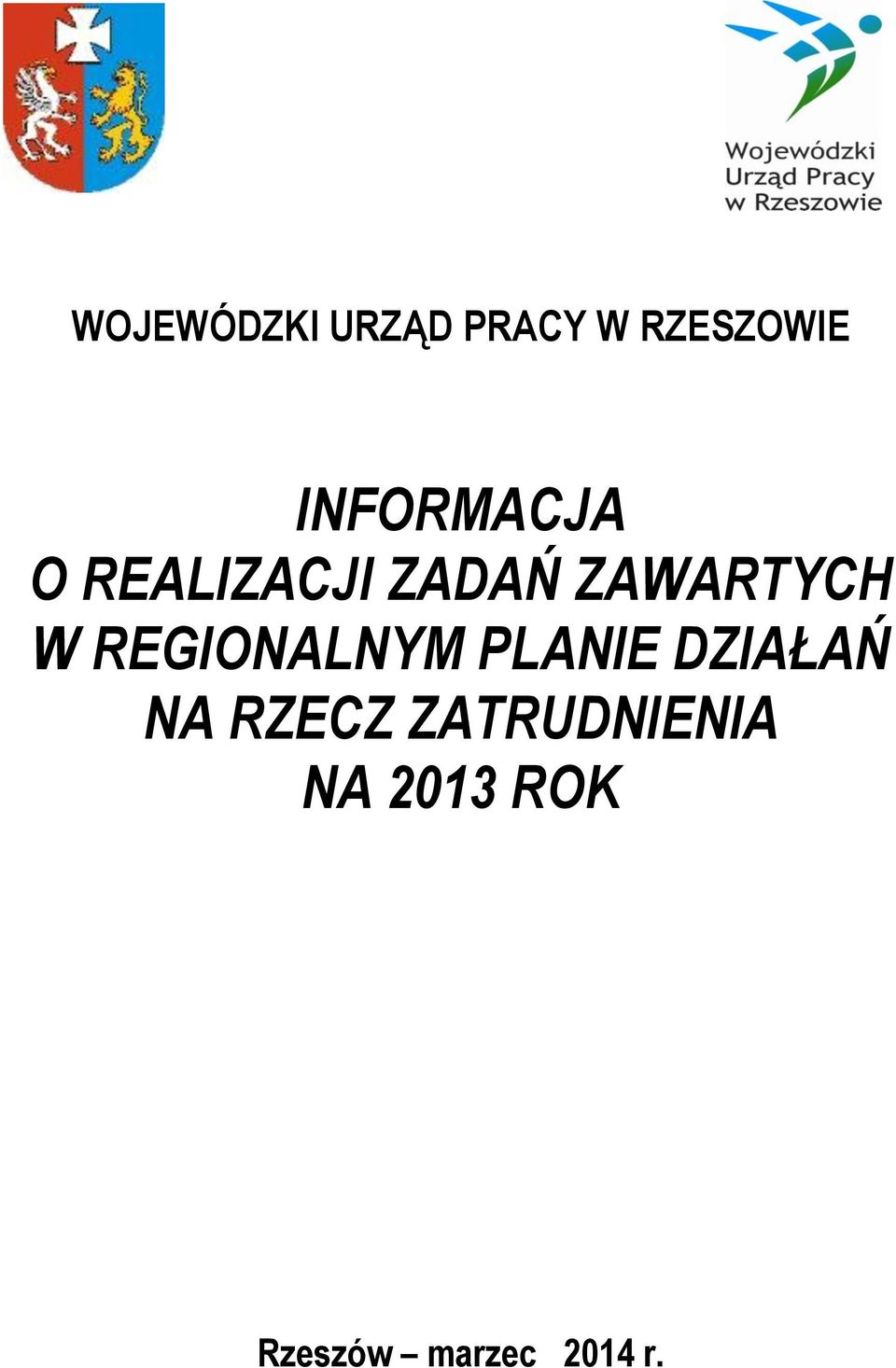 W REGIONALNYM PLANIE DZIAŁAŃ NA RZECZ