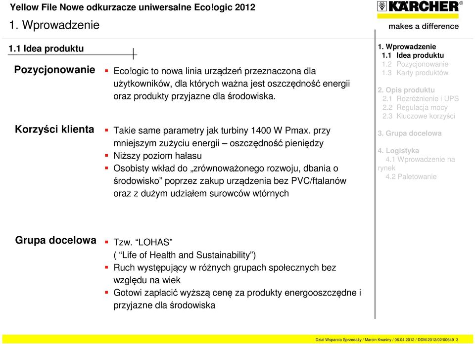 przy mniejszym zużyciu energii oszczędność pieniędzy Niższy poziom hałasu Osobisty wkład do zrównoważonego rozwoju, dbania o środowisko poprzez zakup urządzenia bez PVC/ftalanów oraz