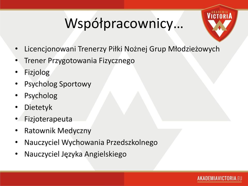 Psycholog Sportowy Psycholog Dietetyk Fizjoterapeuta Ratownik