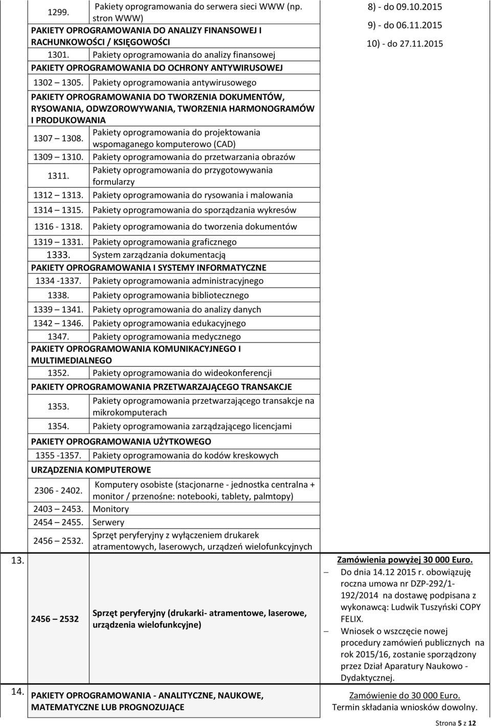 Pakiety oprogramowania antywirusowego PAKIETY OPROGRAMOWANIA DO TWORZENIA DOKUMENTÓW, RYSOWANIA, ODWZOROWYWANIA, TWORZENIA HARMONOGRAMÓW I PRODUKOWANIA Pakiety oprogramowania do projektowania 1307