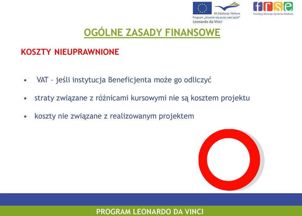 straty związane z różnicami kursowymi nie są