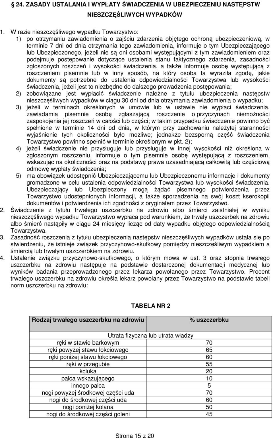 tym Ubezpieczającego lub Ubezpieczonego, jeżeli nie są oni osobami występującymi z tym zawiadomieniem oraz podejmuje postępowanie dotyczące ustalenia stanu faktycznego zdarzenia, zasadności