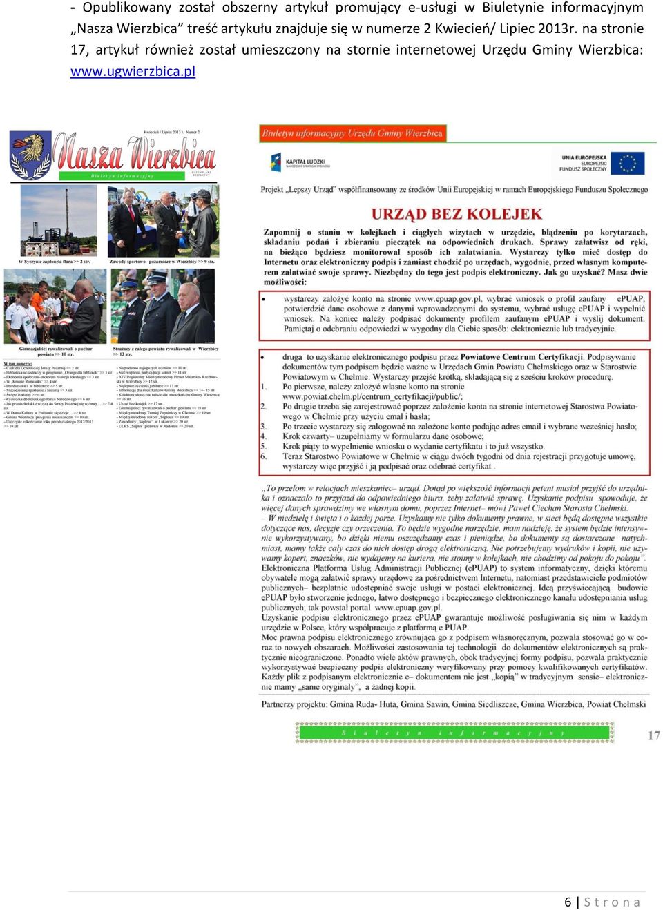 Kwiecień/ Lipiec 2013r.