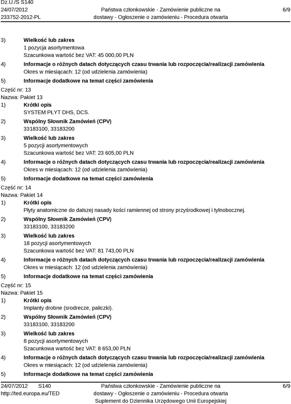 dalszej nasady kości ramiennej od strony przyśrodkowej i tylnobocznej.