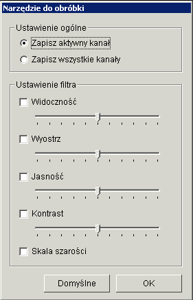 Odstęp: Przesunięcie suwaka w prawo zwiększy czas tzn. w danym obszarze obiekt musi się pojawić na dłużej, aby wywołać alarm. Przesunięcie suwaka w lewo skraca czas potrzebny na wywołanie alarmu.