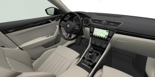 ŠKODA Superb Laurin & Klement Kolor: Czerń Magic Perłowy Wersja wnętrza: Beżowy Silnik: podstawowa: koloru nadwozia: 2,0 TDI 140 kw (190 KM) 6-biegowa automatyczna DSG SCR 152 60 2 50 Wyposażenie