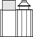Wskazówki projektowe Przyłącze do komina spalinowego (przykłady) DN 96/63 Przyłącze do komina spalinowego B33 Przyłącze do komina spalinowego z otworami powietrznymi (24) wykonać zgodnie z poniższym