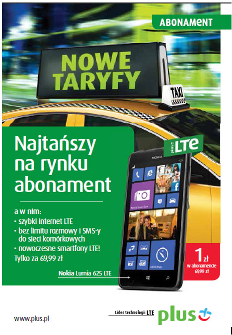 Taryfy LTE z rozmowami i SMSami bez limitu do wszystkich sieci komórkowych wraz z pakietami internetowymi dopasowanymi do potrzeb klientów i nowoczesnymi smartfonami LTE.