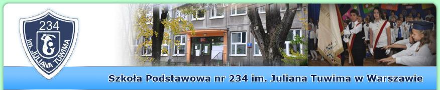 Szkoła Podstawowa nr 234 im. Juliana Tuwima w Warszawie 01-049 warszawa, ul. Esperanto 5 tel./fax. (22)838-16-83 e-mail: sp234.sekretariat@edu.um.warszawa.pl Warszawa, 27 stycznia 2017r.