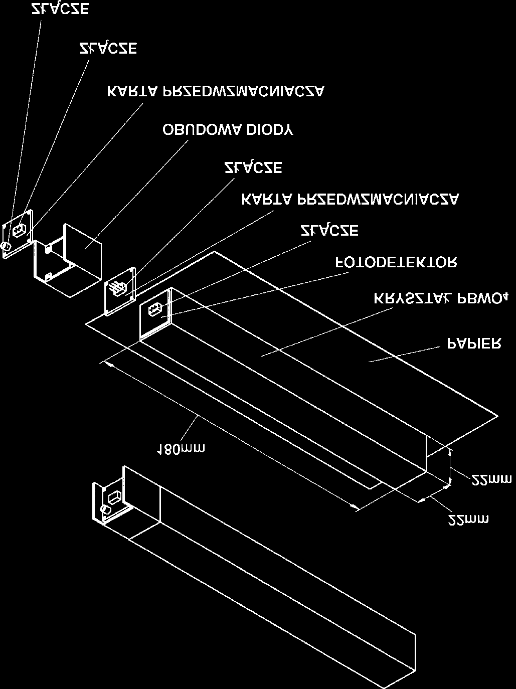 Budowa detektora Pojedynczy element Jednostka