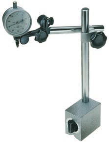 Środki pomocnicze do czujników zegarowych Statywy pomiarowe Statyw pomiarowy Z magnesem Idealny do stosowania z czujnikami z trzpieniem uchylnym i małymi czujnikami zegarowymi.