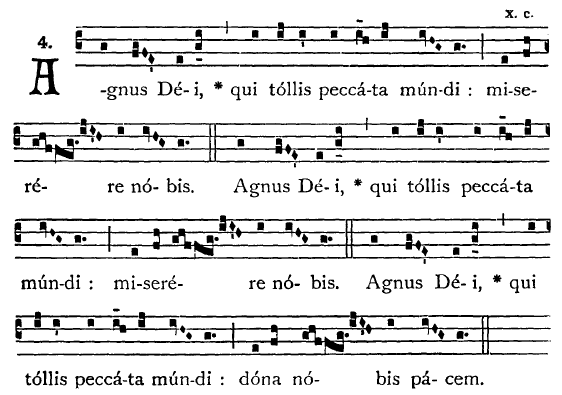 Agnus Dei XI Orbis factor
