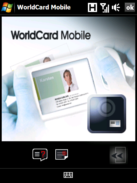 280 Programy 12.16 WorldCard Mobile Program WorldCard Mobile umożliwia wykonanie zdjęcia wizytówki i eksport danych kontaktowych przedstawionych na karcie do Kontaktów.