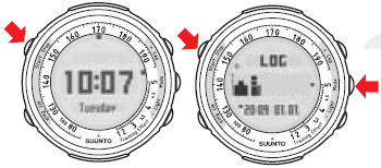 5. PO TRENINGU Po zakończeniu treningu Suunto t3 może wyświetlić szczegółowe informacje dotyczące wyników uzyskanych przez użytkownika.