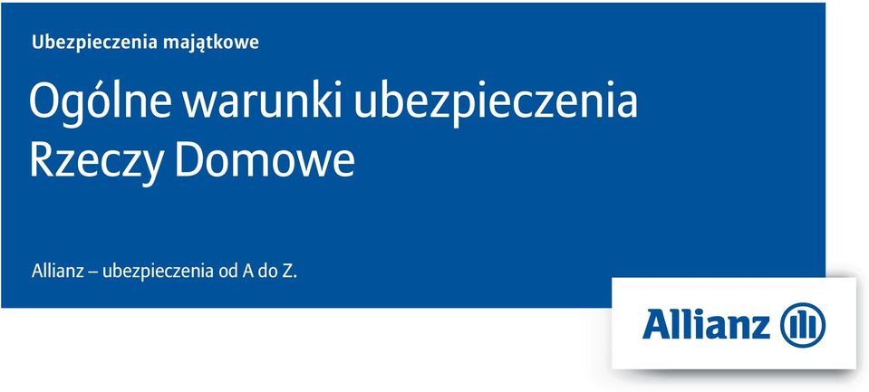 ubezpieczenia Rzeczy