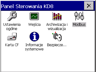 8. WYBRANE ELEMENTY BIEŻĄCEJ OBSŁUGI REJESTRATORA 8.1 Karta pamięci CompactFlash Do zapisu danych w rejestratorze KD8 można użyć kart pamięci CompactFlash o pojemności do 4GB.