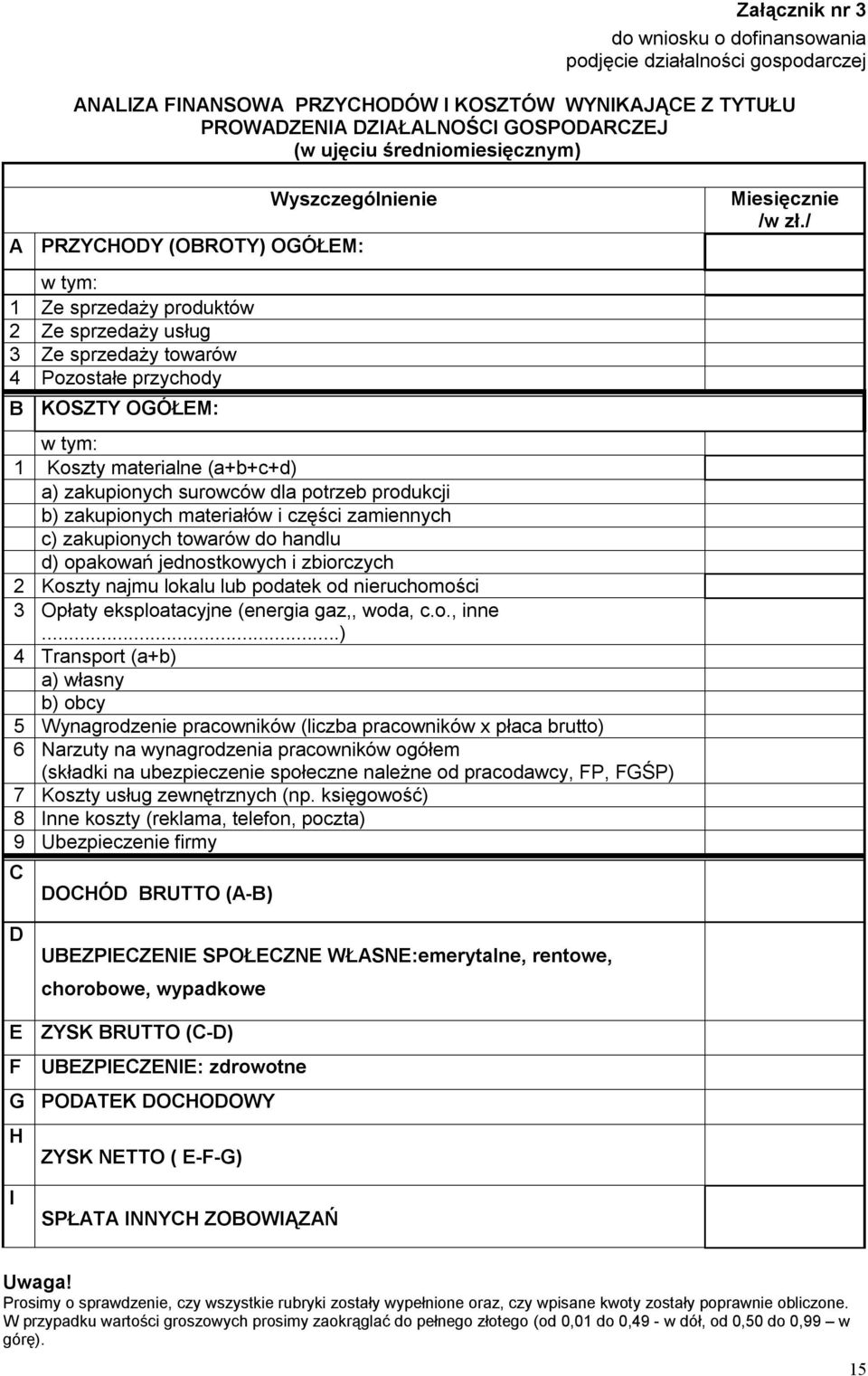 materialne (a+b+c+d) a) zakupionych surowców dla potrzeb produkcji b) zakupionych materiałów i części zamiennych c) zakupionych towarów do handlu d) opakowań jednostkowych i zbiorczych 2 Koszty najmu