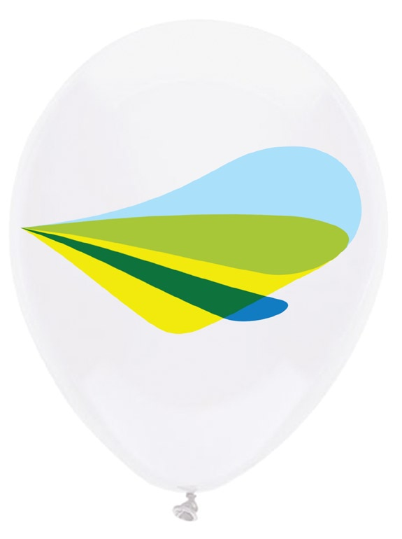 Materiały promocyjne Balony Białe balony z logo