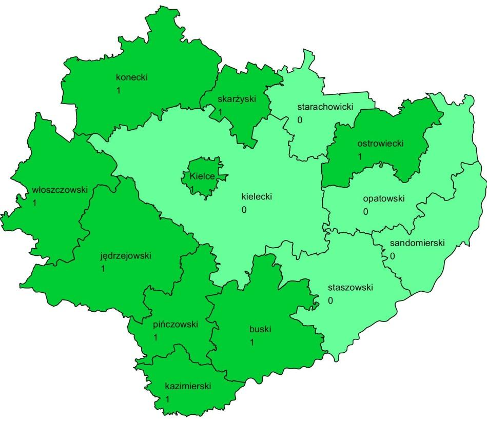 6 przez organizacje pozarządowe. Placówki łącznie oferowały 122 miejsca, skorzystało z nich 101 osób. Ilość pracowników zatrudnionych w placówkach wyniosła 17 osób.