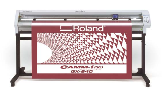 PLOTERY TNĄCE ROLAND BESTSELLER CAMM-1 PRO GX-640/GX-500/GX-400 Prosty, niezawodny i łatwy w obsłudze. Z najwyższą precyzją wycina większość rodzajów folii.