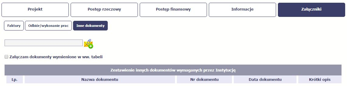 Odbiór/wykonanie prac W tej sekcji, dostępne dla Ciebie funkcjonalności są analogiczne jak dla sekcji Faktury.